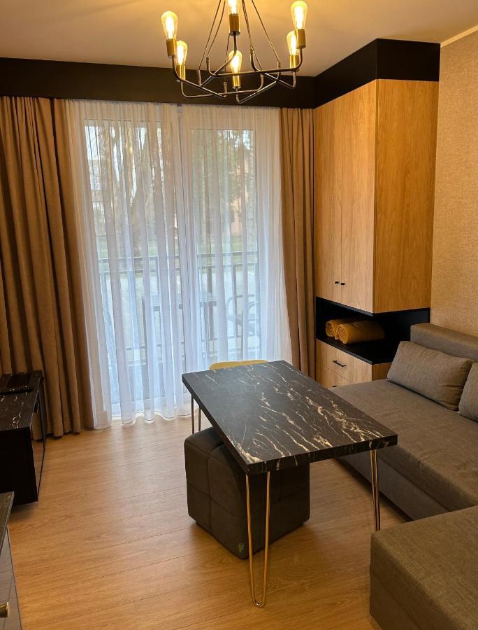 Lazurowy Apartament Leba Bagian luar foto