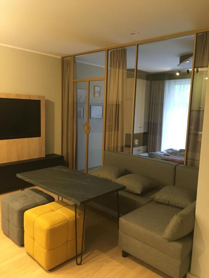 Lazurowy Apartament Leba Bagian luar foto