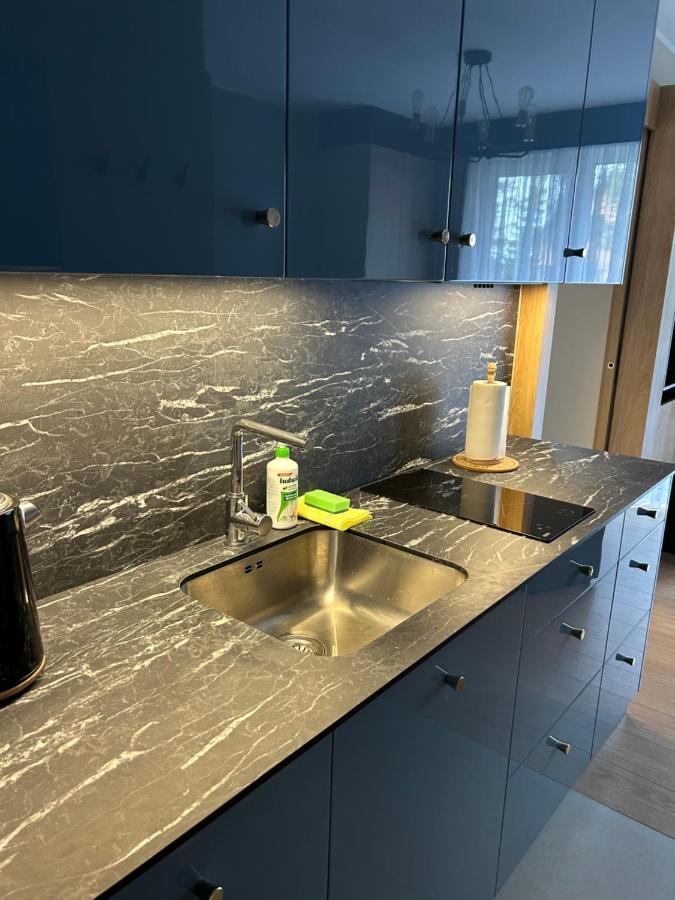 Lazurowy Apartament Leba Bagian luar foto
