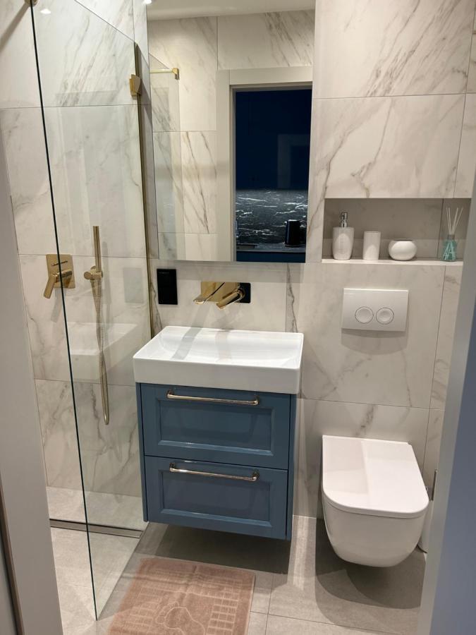 Lazurowy Apartament Leba Bagian luar foto