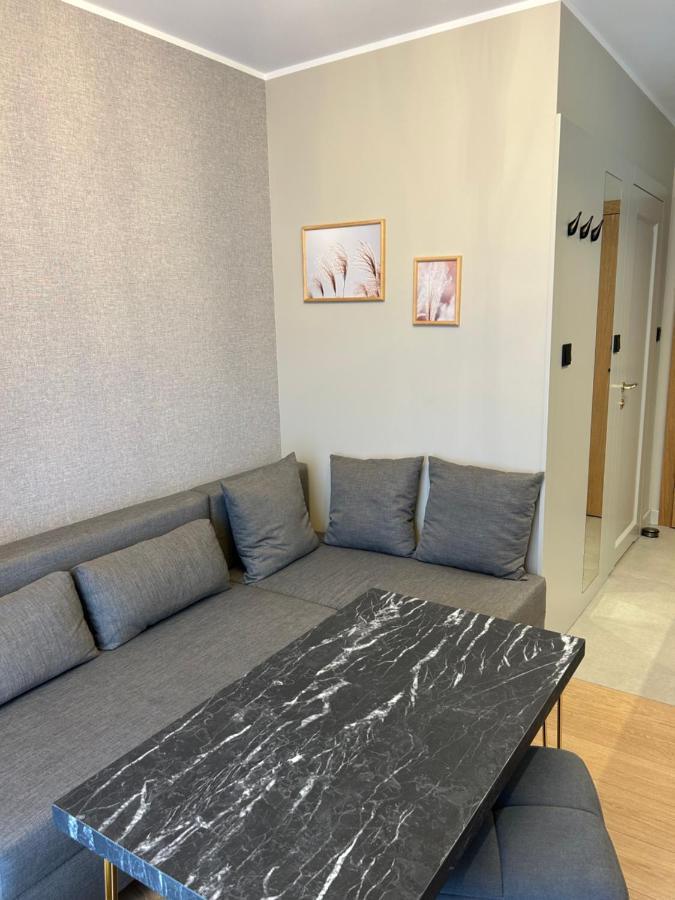 Lazurowy Apartament Leba Bagian luar foto