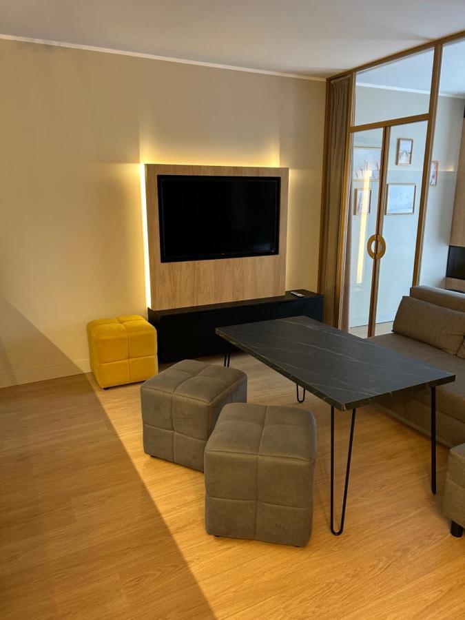Lazurowy Apartament Leba Bagian luar foto