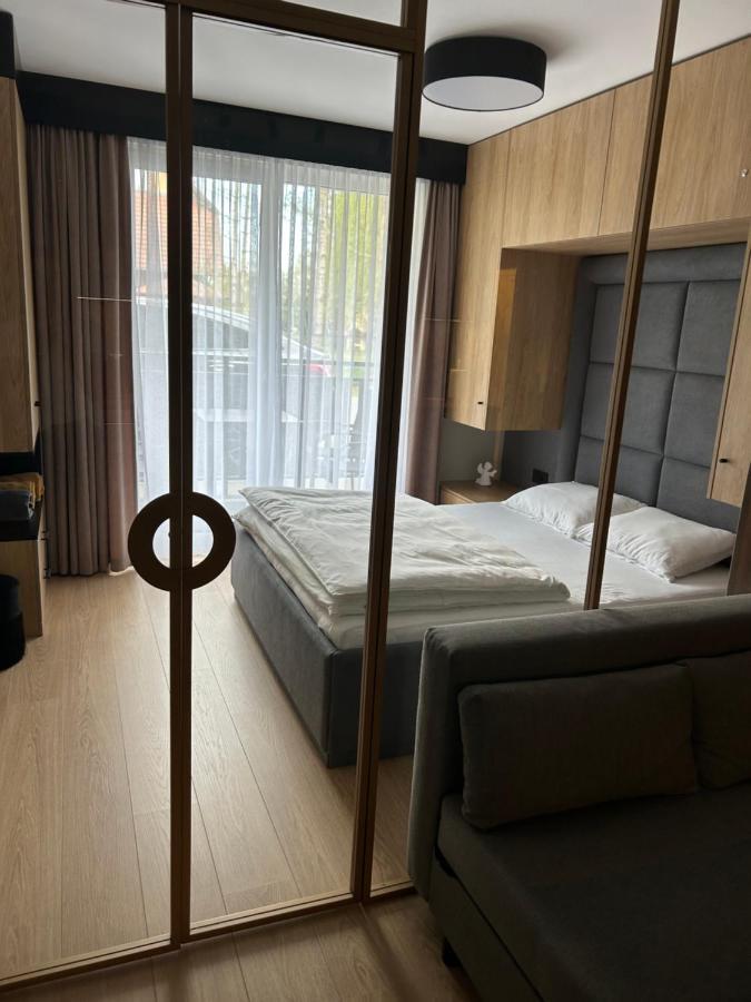 Lazurowy Apartament Leba Bagian luar foto