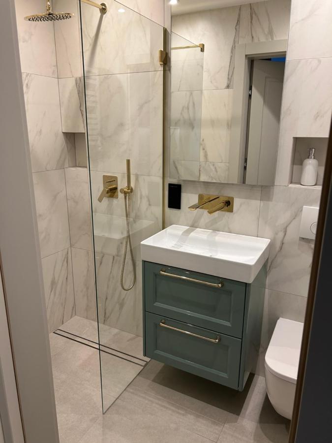 Lazurowy Apartament Leba Bagian luar foto